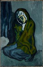 picassothe-crouching-woman